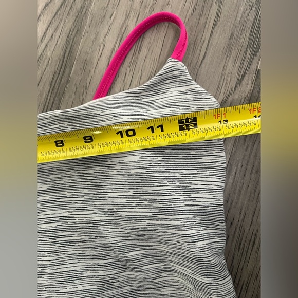 Lululemon Dancing Warrior Tank We Are From Space Silver Spoon Jeweled Magenta - Picture 6 of 7